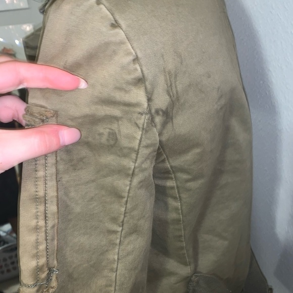 Zadig & Voltaire Vladimir Grunge Jacket Size XS - Picture 10 of 10